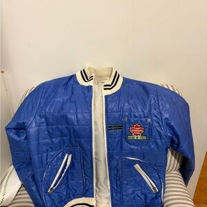 dsquared Blue Quilted Jacket
